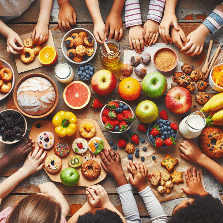 Lanches caseiros fáceis para crianças