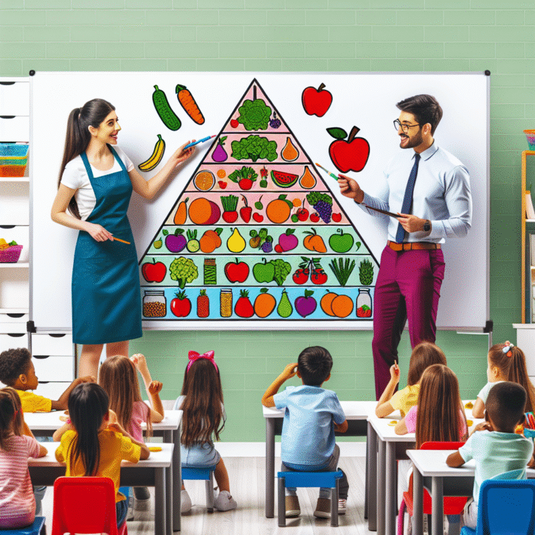 Estratégias para ensinar crianças sobre nutricionista de maneira divertida