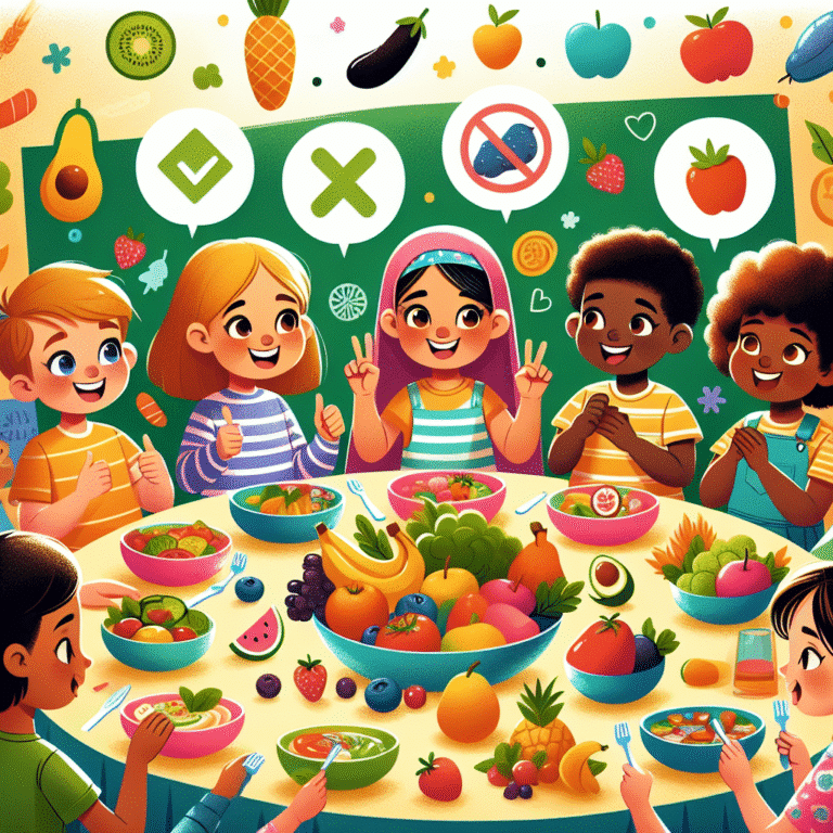 Dicas para incentivar crianças a experimentar novos alimentos