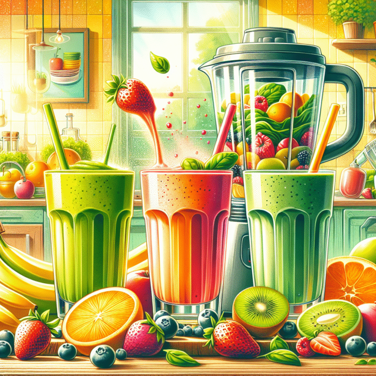 Smoothies nutritivos para crianças: receitas fáceis