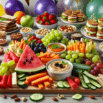 Lanches saudáveis para festas infantis