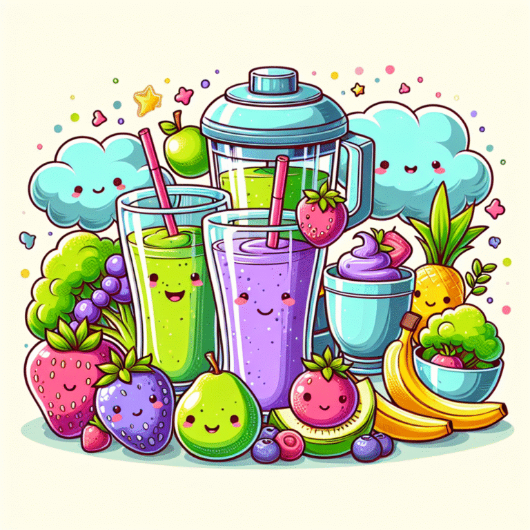 Smoothies nutritivos: receitas fáceis para crianças