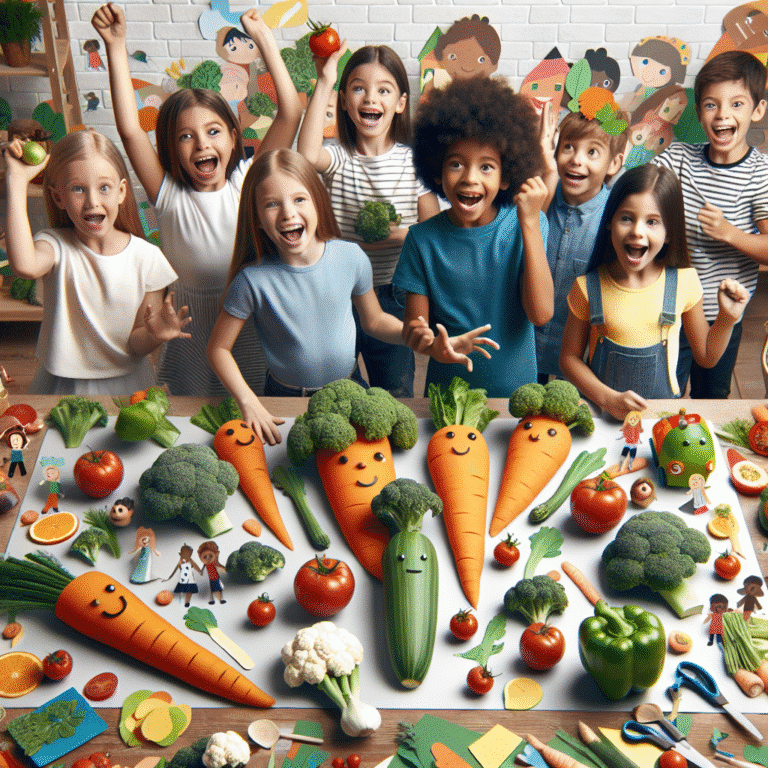Como usar a criatividade para apresentar vegetais a crianças