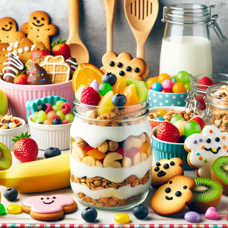 Receitas de doces saudáveis e criativas para crianças