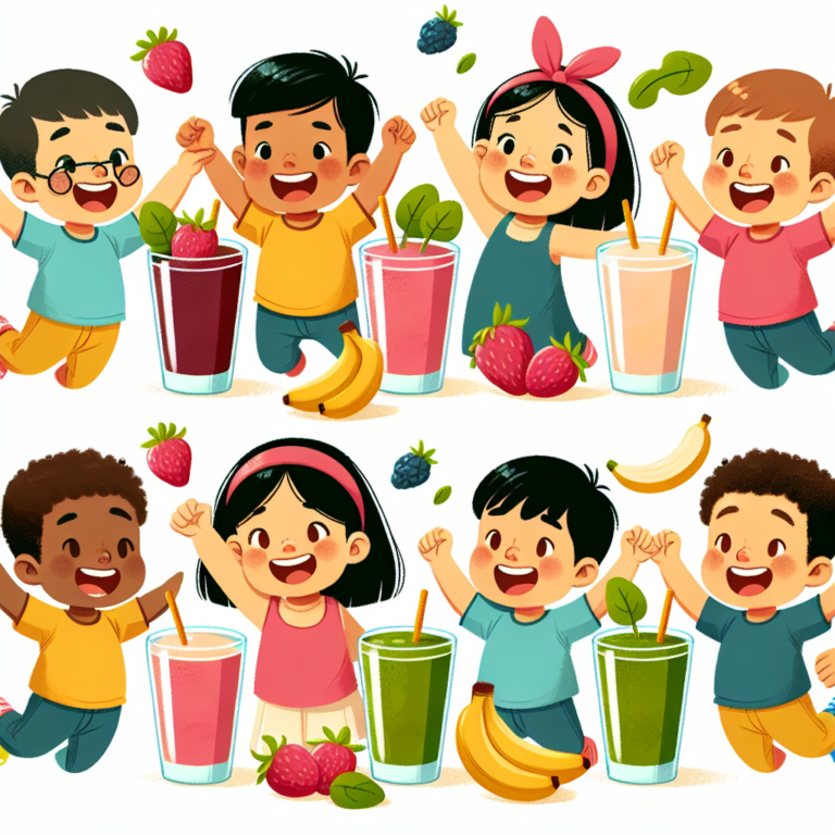 Receitas de smoothies saudáveis que as crianças vão adorar