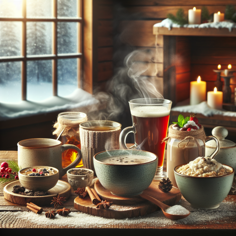 Bebidas quentes para o inverno: opções saudáveis que aquecem o coração