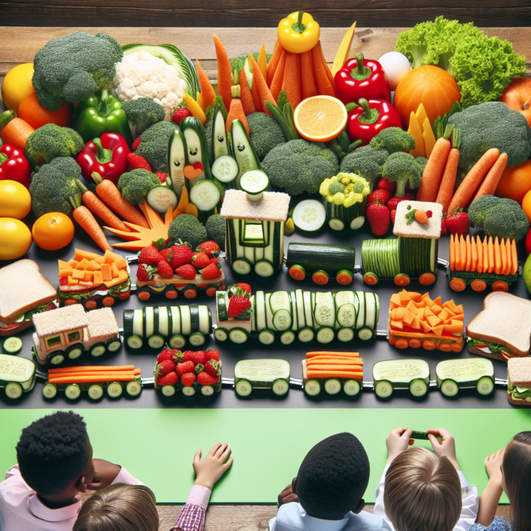 Lanches temáticos: transformando a alimentação em brincadeira.