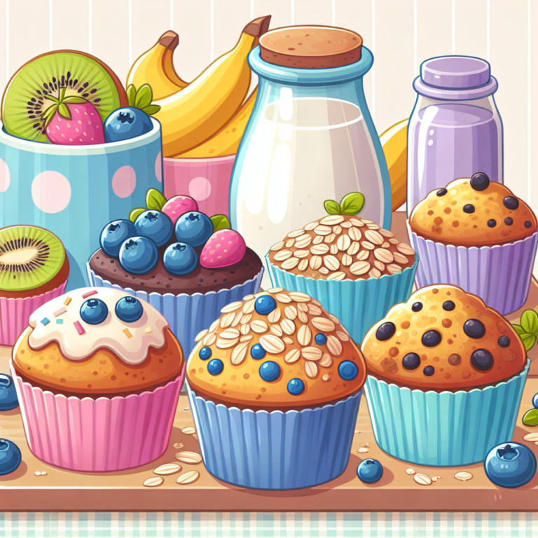 Receitas de muffins saudáveis para crianças
