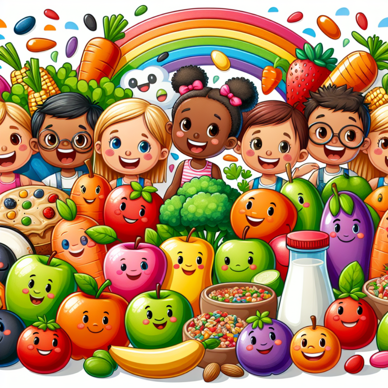 Como escolher alimentos saudáveis de forma divertida para crianças