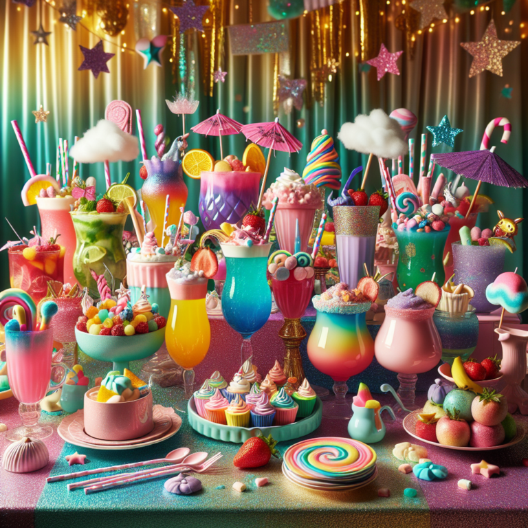 Bebidas divertidas para festas infantis: encante os convidados com criatividade