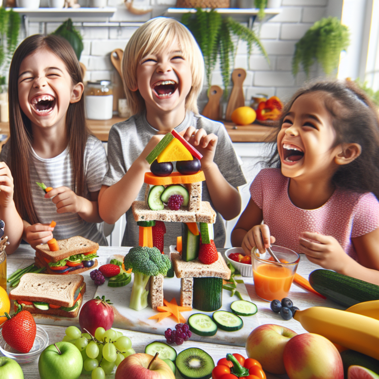 Brincando enquanto come: lanches que estimulam a criatividade