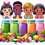 Smoothies nutritivos para crianças: misturas deliciosas