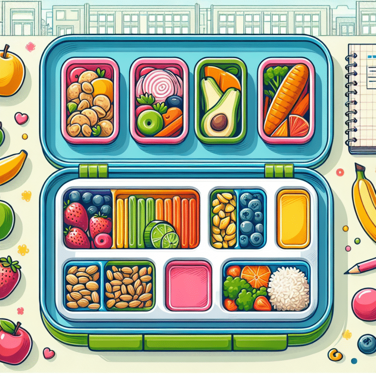 Lanches equilibrados para crianças na escola