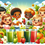 Sucos naturais que estimulam a saúde infantil