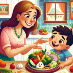 Dicas para incentivar crianças a comer vegetais