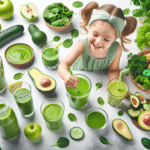 Receitas de smoothies verdes para crianças: nutritivos e gostosos