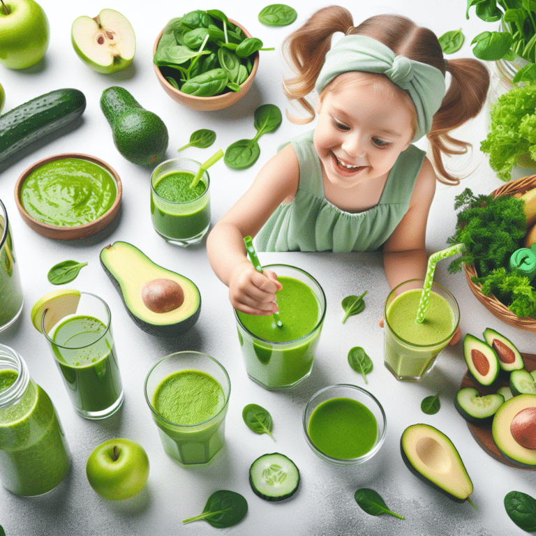 Receitas de smoothies verdes para crianças: nutritivos e gostosos