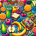 Lanches nutritivos para crianças ativas