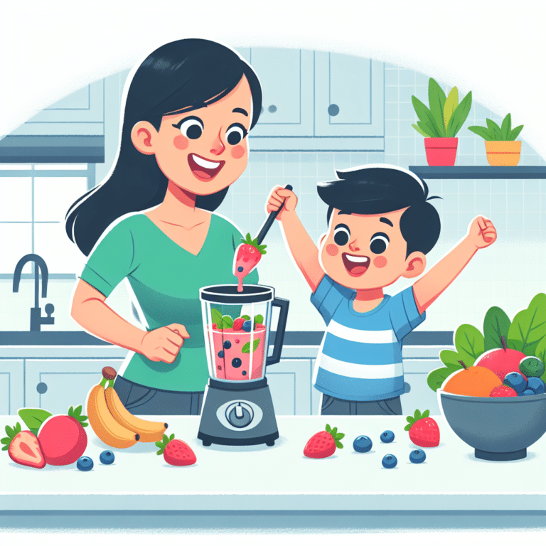 Receitas simples para preparar smoothies saudáveis com as crianças